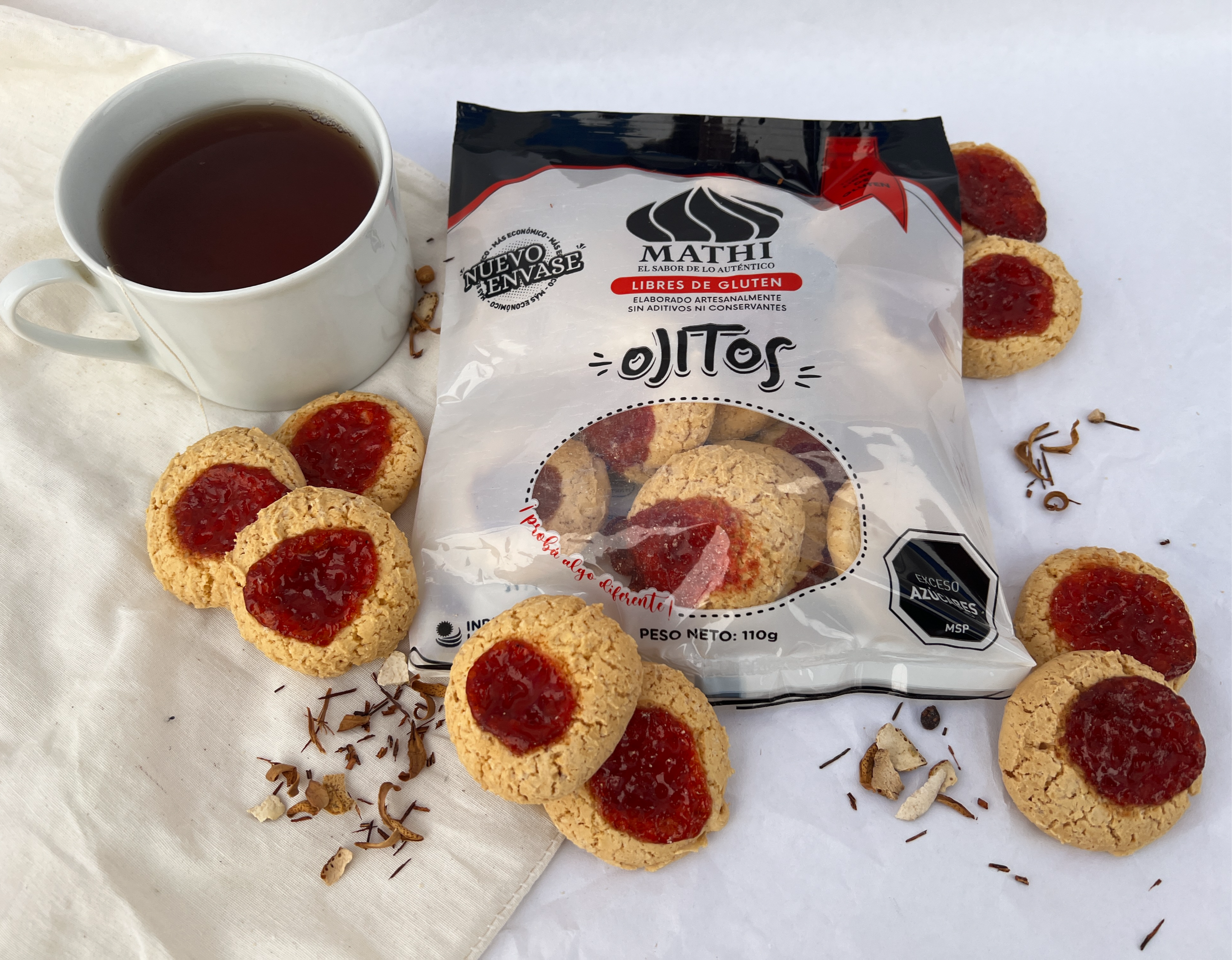 Ojitos sin gluten x110 gr.