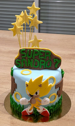 Layer cake -Thème Sonic