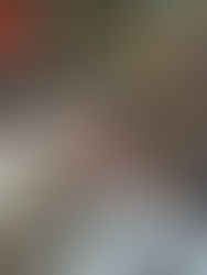 a woman with seafood baskets in a market setting