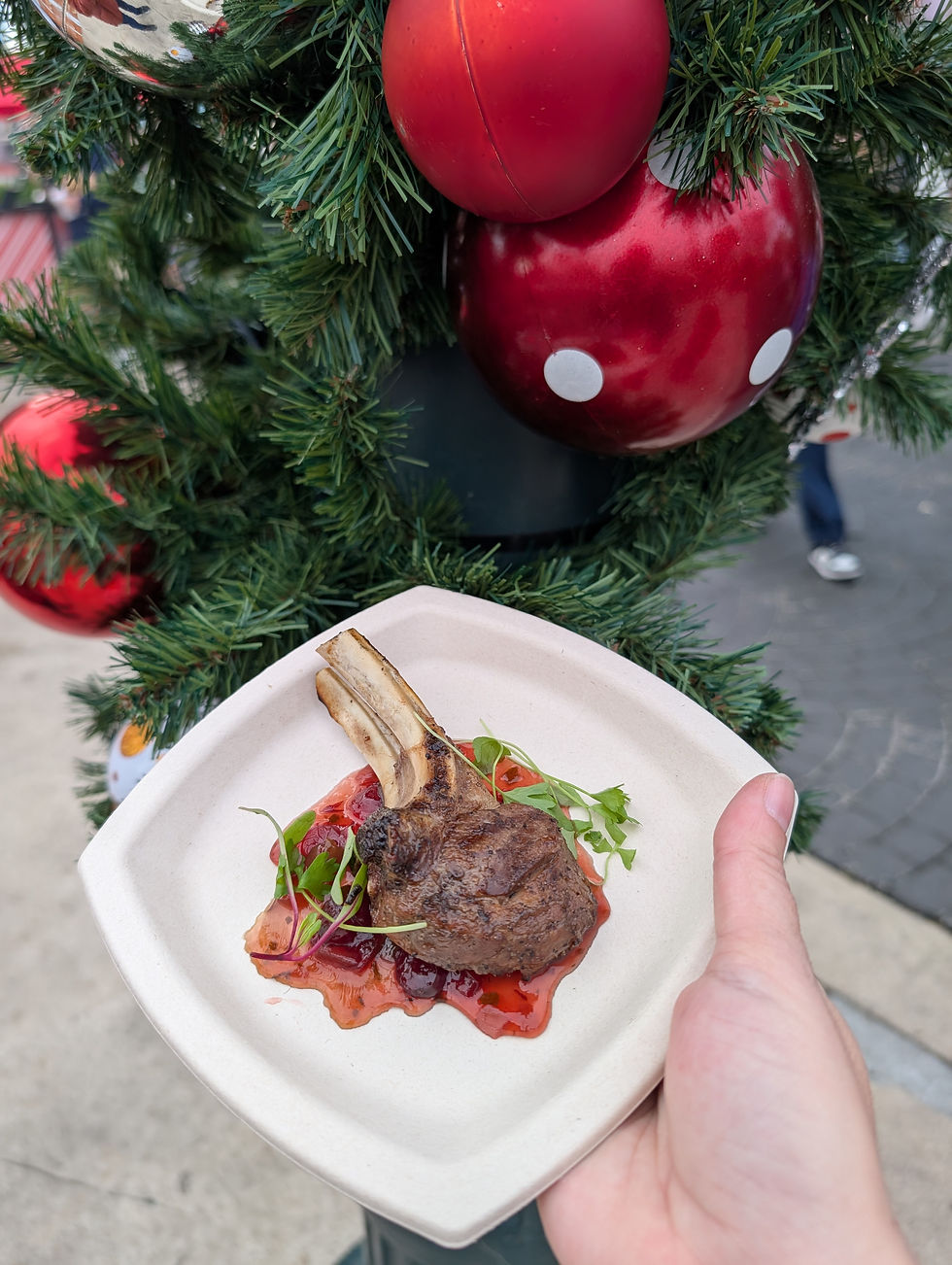 Christmas flavors at Seaworld