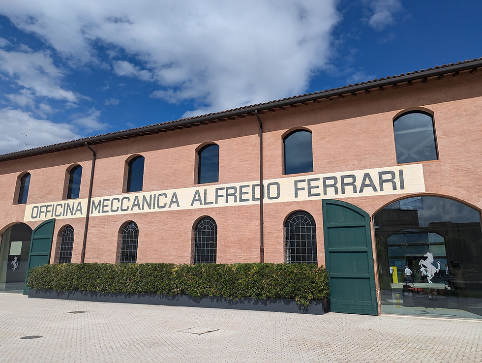 brick building for ferrari