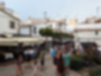 tossa de Mar pedestrian shopping area