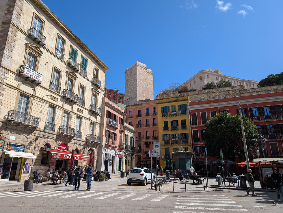 Cagliari center square