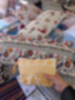 Sardinia market textiles