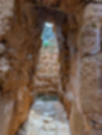 archway of a nuraghe
