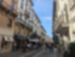 Monza shopping street