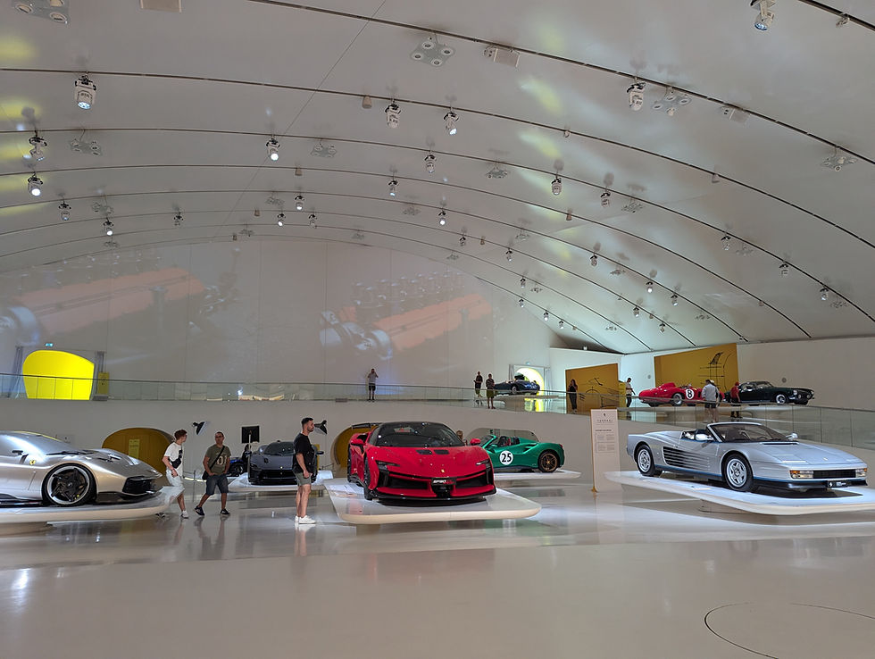 Ferrari showroom