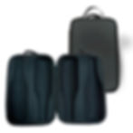 open view of a two bottle wine carrier