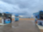 beach kiosks for selling boat tickets