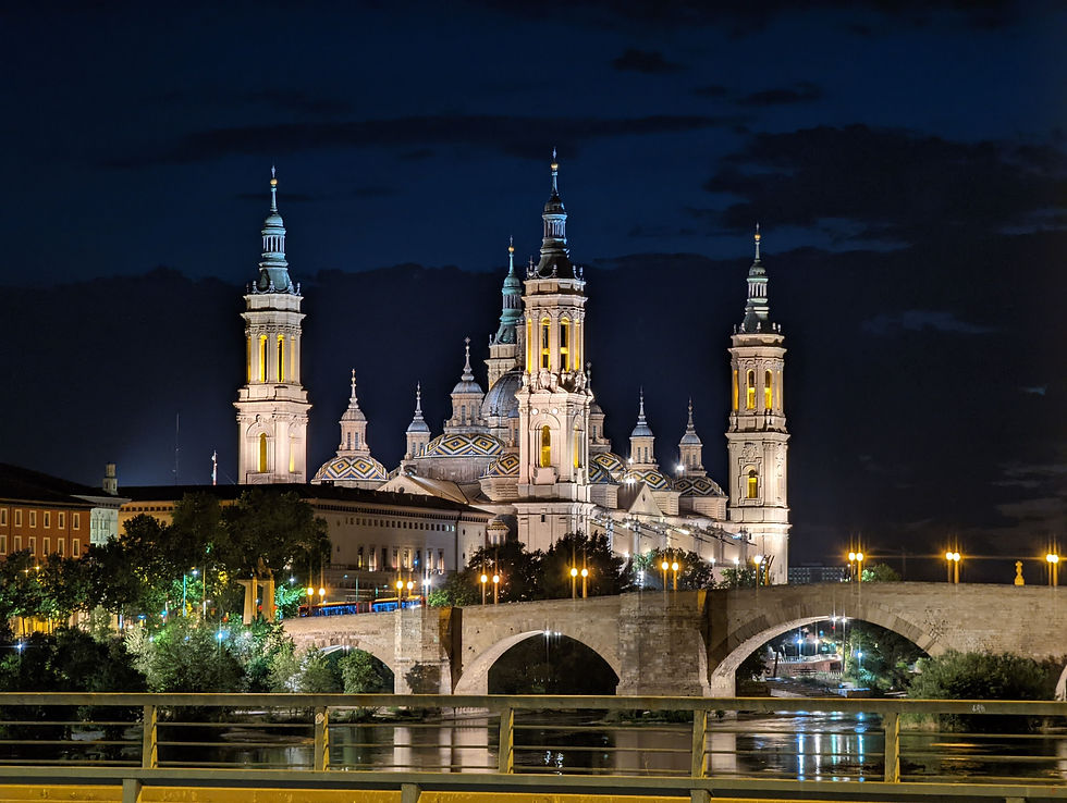 Pilar at night