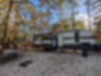 Forest cover campsites at Wekiwa Springs