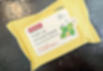 yellow makeup remover tissue