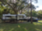 Big, shaded sites at Turkey Lake Park