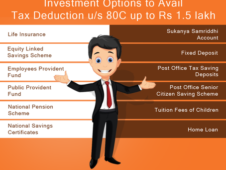 Expenses spent = Deduction under Income Tax