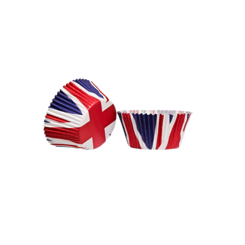 Union Jack Cupcake Cases Pack 250 Signalinkjet
