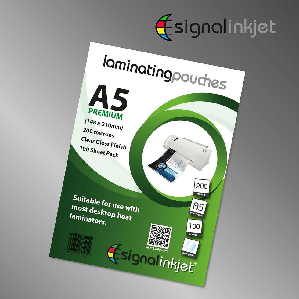 thumbnail image 2 of HUIOP 80mic Thermal Laminating Film Pouches PET Clear Sheet 2 of 10