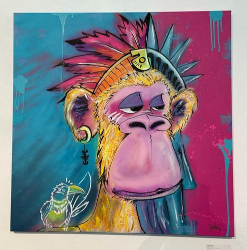 Golden monkey | Calichoart