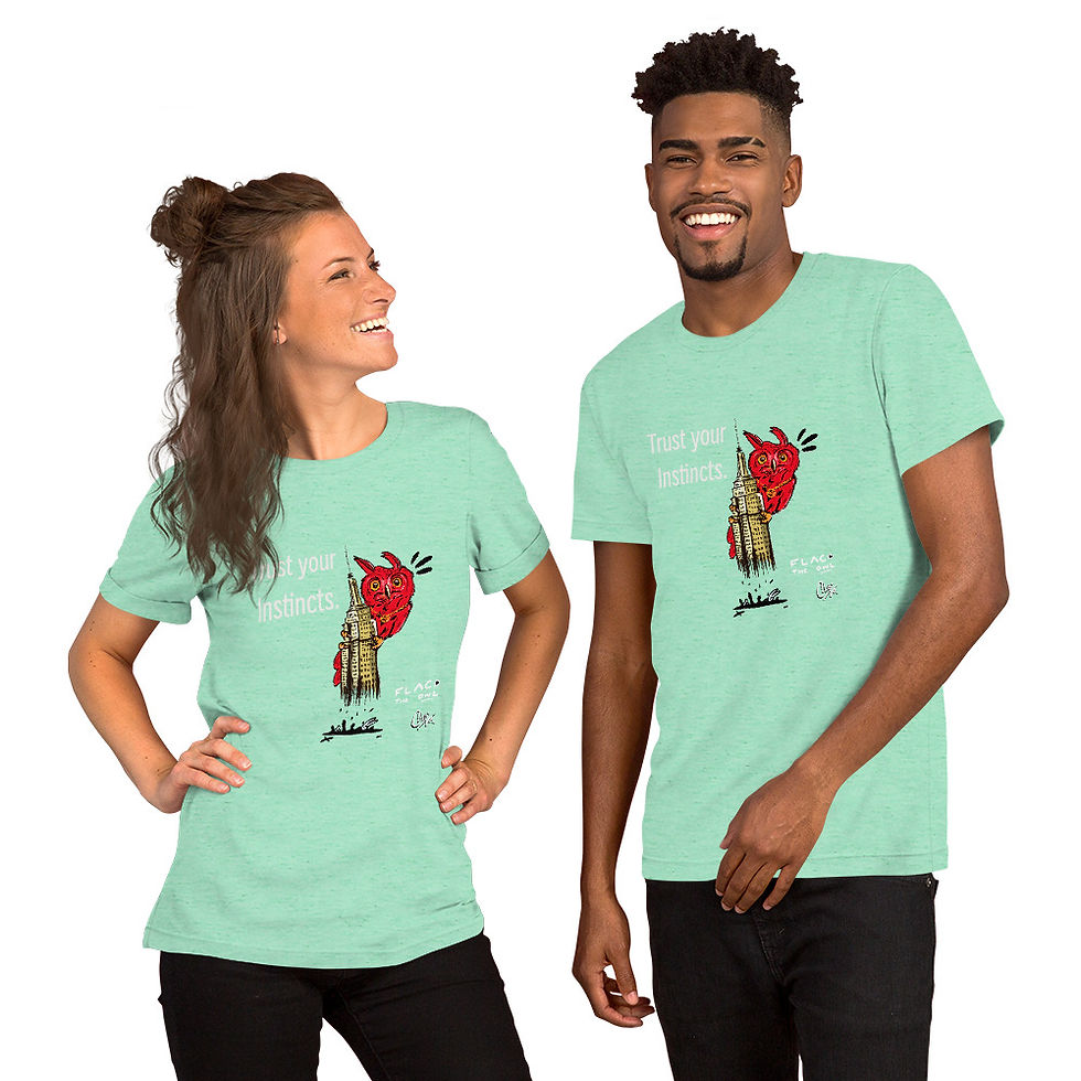 Thumbnail: Trust your intincs Flaco Unisex t-shirt