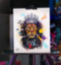 Lion king  print
