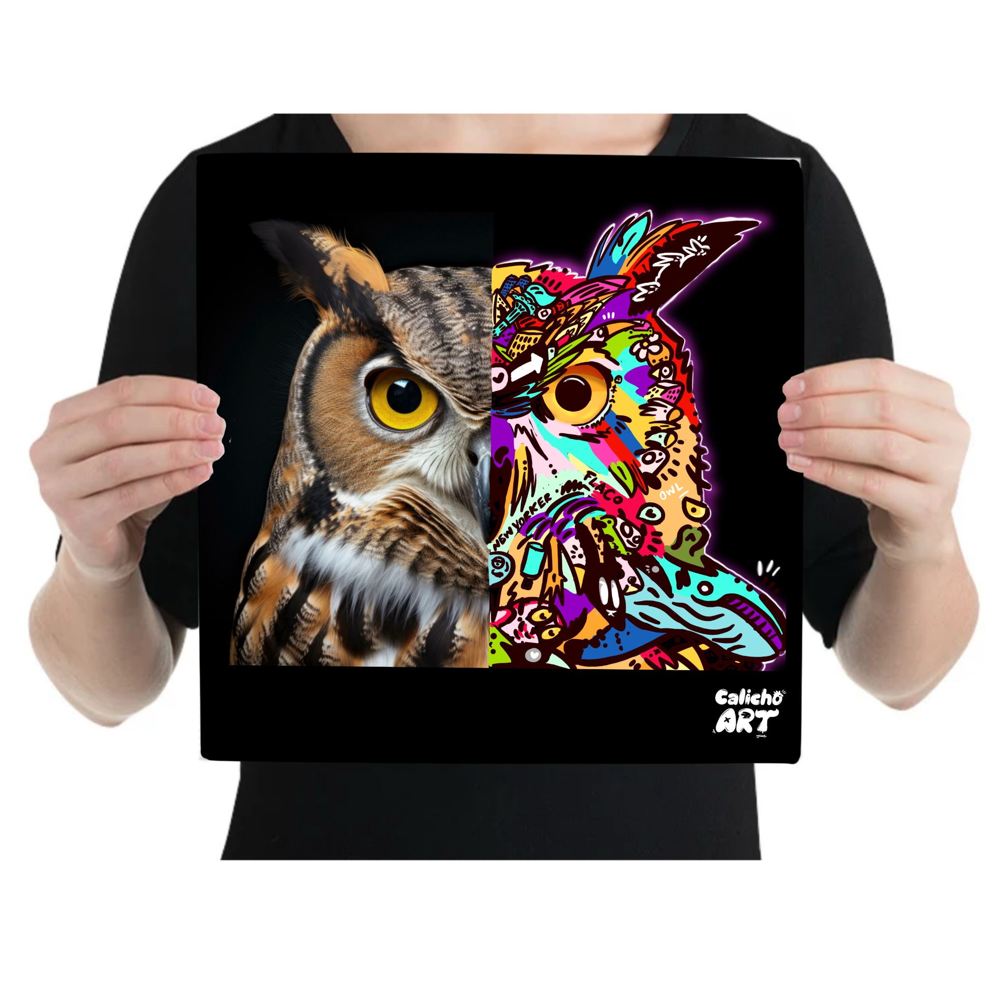 Flaco print color city