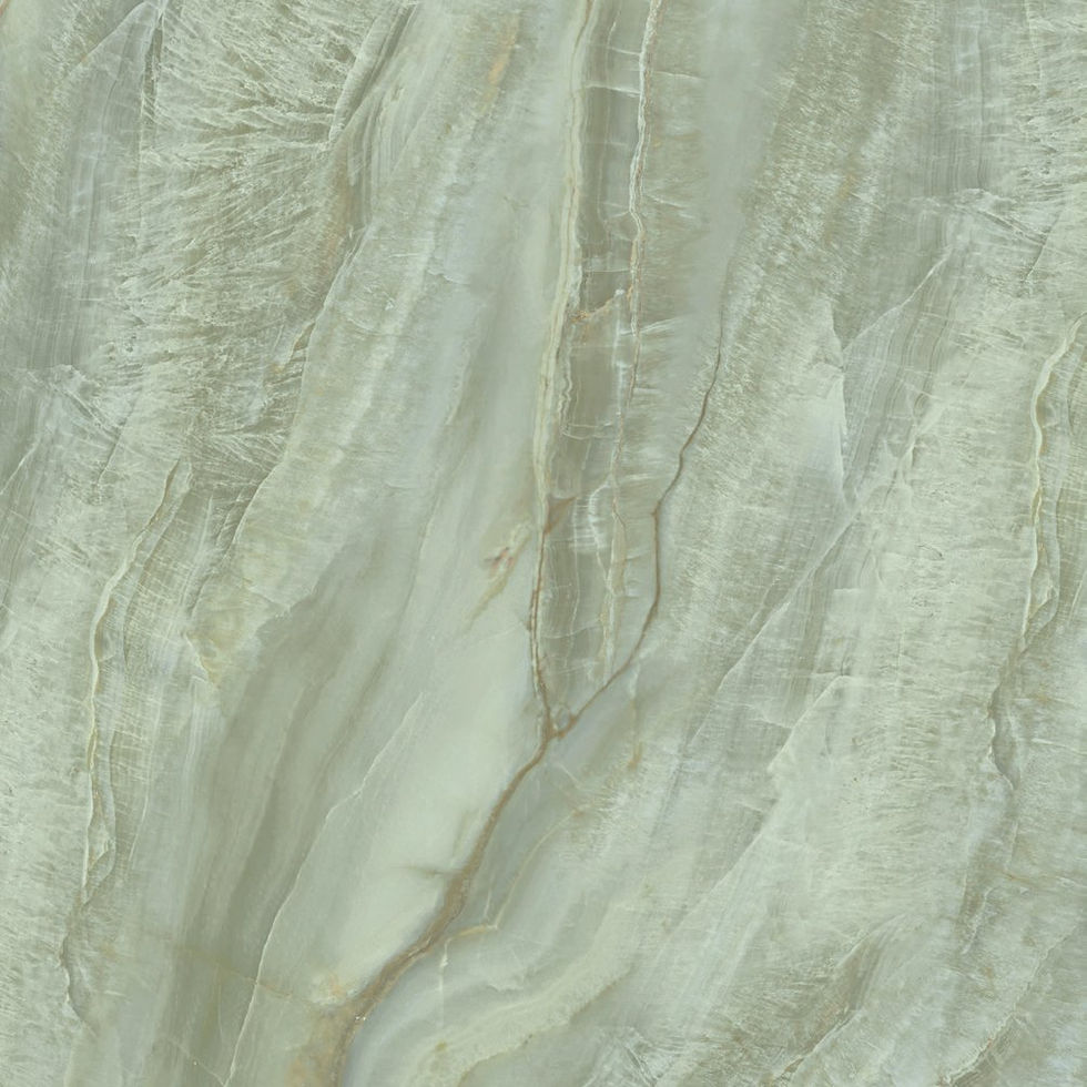Glam Green porcelain slab – bookmatch side A