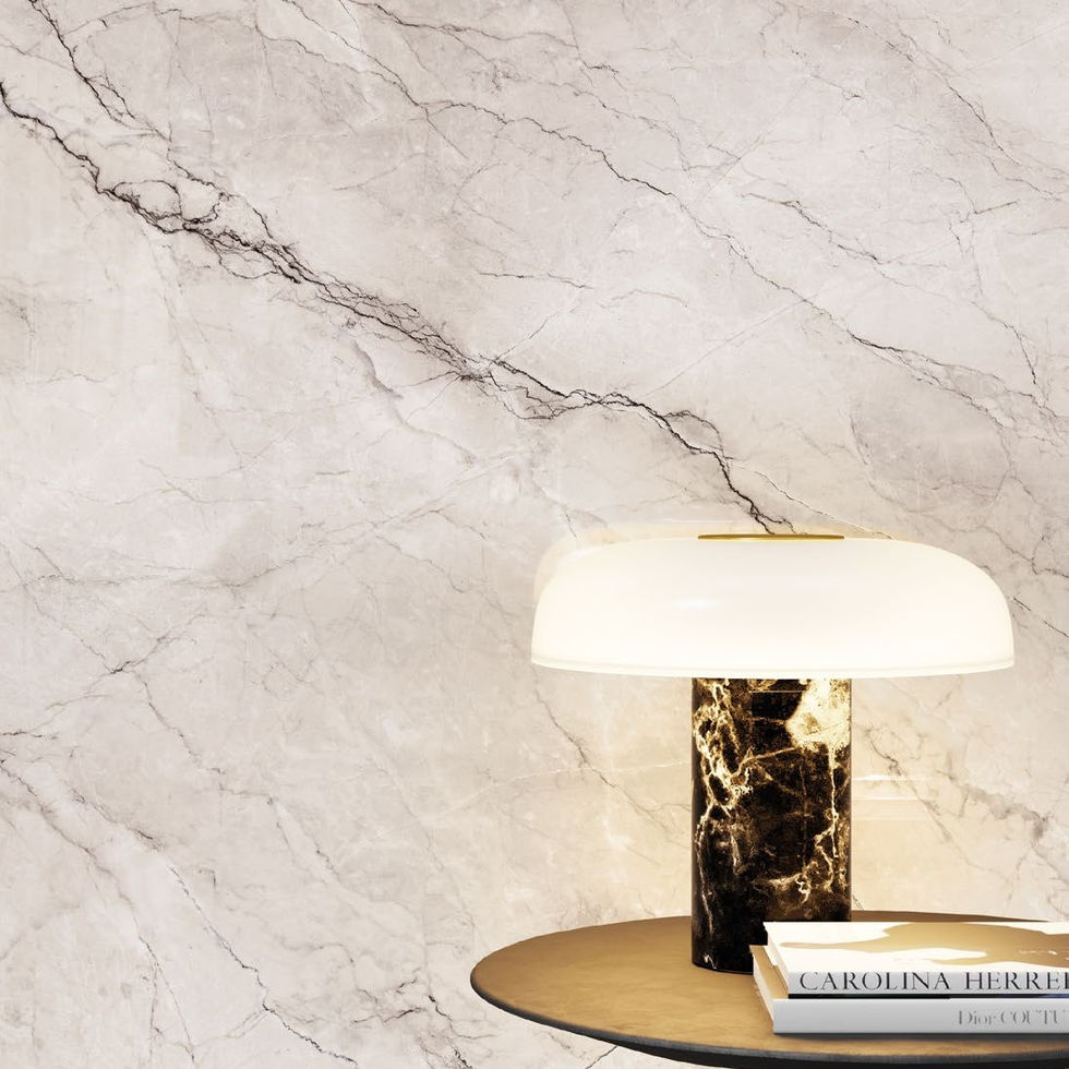 Camouflage porcelain slab – room photo