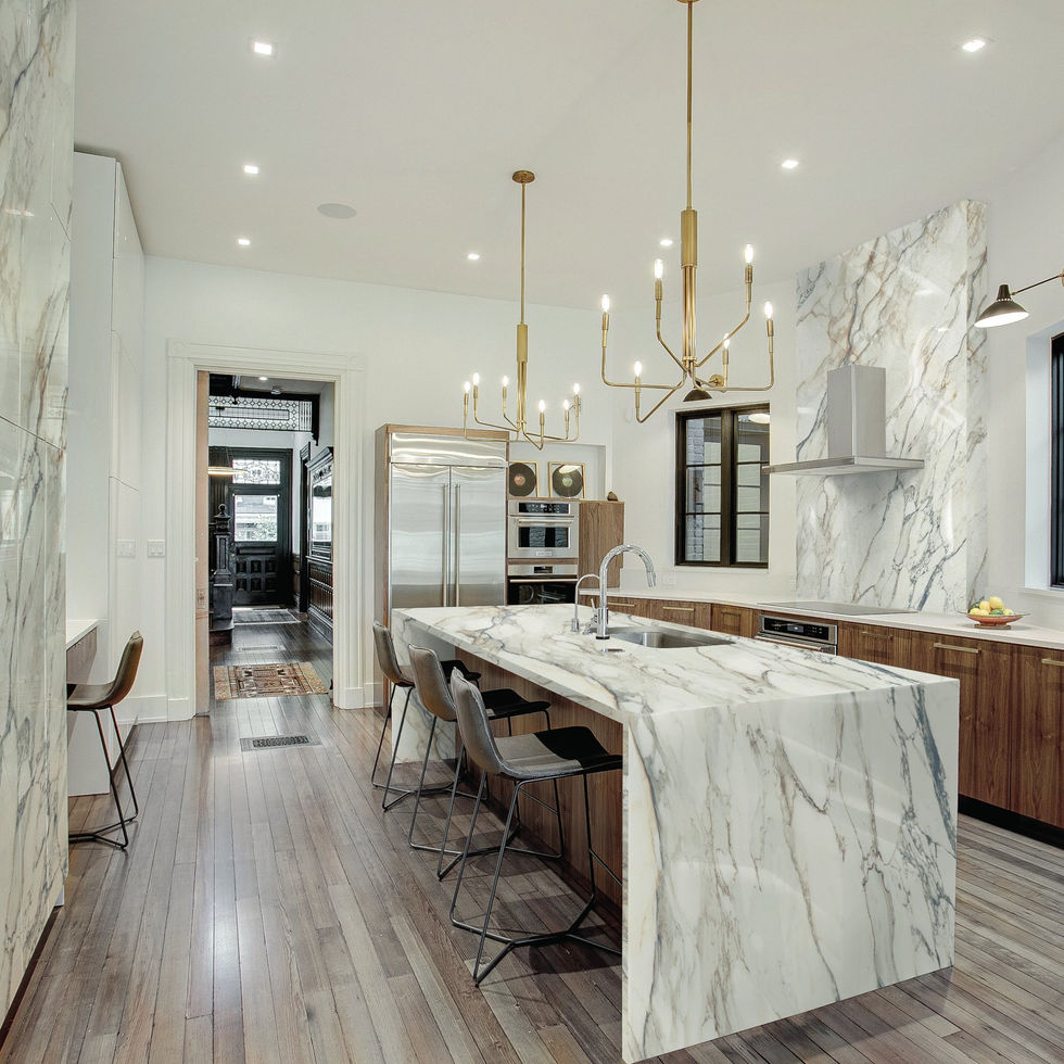Borghetto porcelain slab – room photo