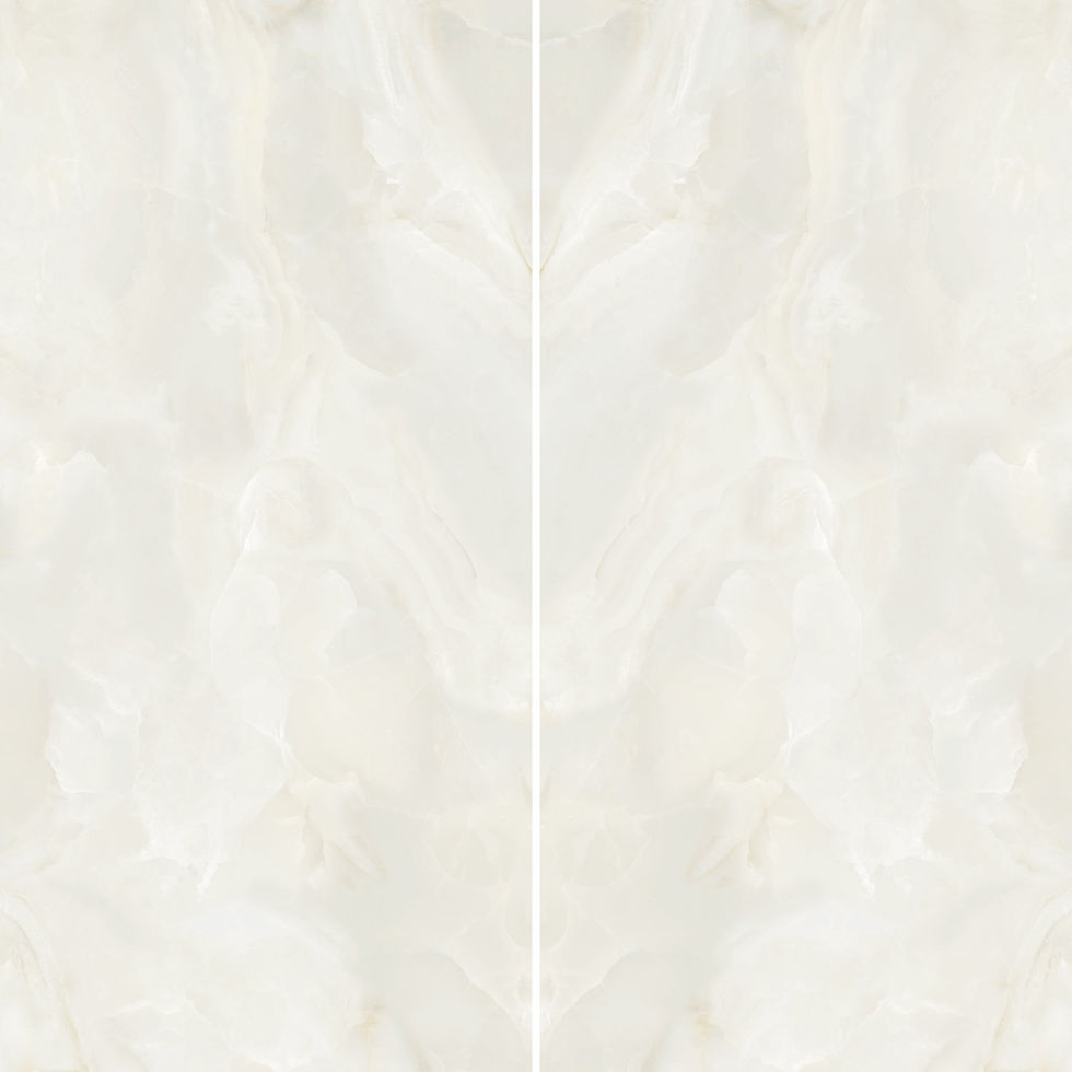 Alabastro White porcelain slab – bookmatched pair