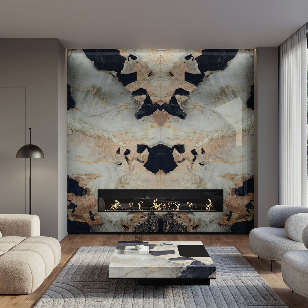 Colorado porcelain slab – room photo