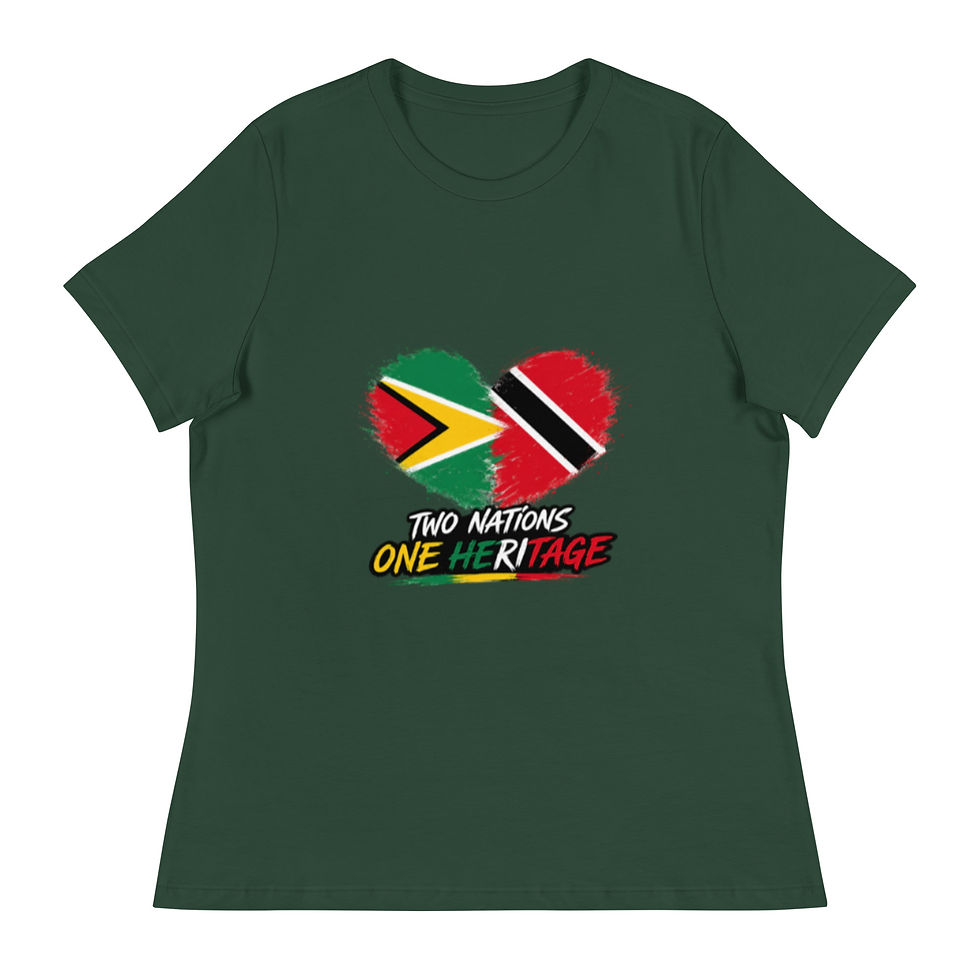 Thumbnail: Women's Relaxed Guyana/Trinidad T-Shirt