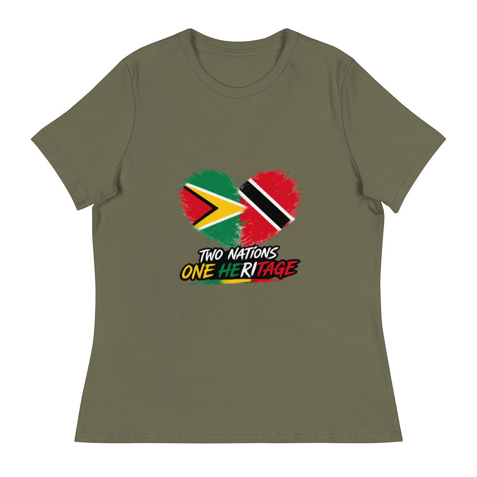 Thumbnail: Women's Relaxed Guyana/Trinidad T-Shirt