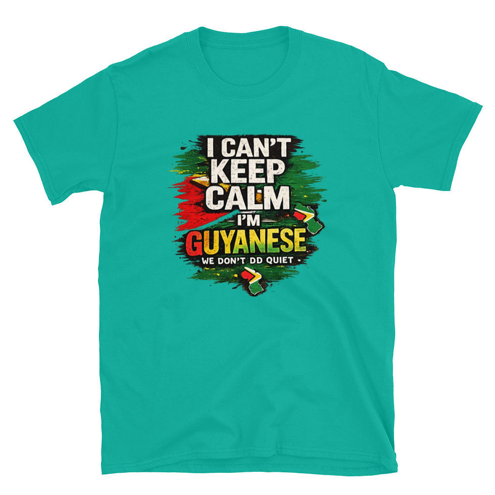 Thumbnail: I cant Keep Calm Guyanese T shirt