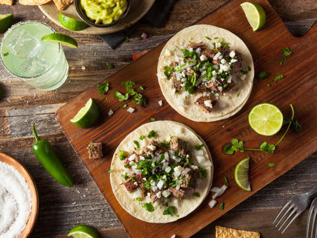Tomatillo Steak Tacos