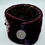 Thumbnail: Purple Velvet & Rhinestone Cuff Bracelet
