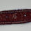 Thumbnail: Blue and Crystal Beads on Embroidered Fabric