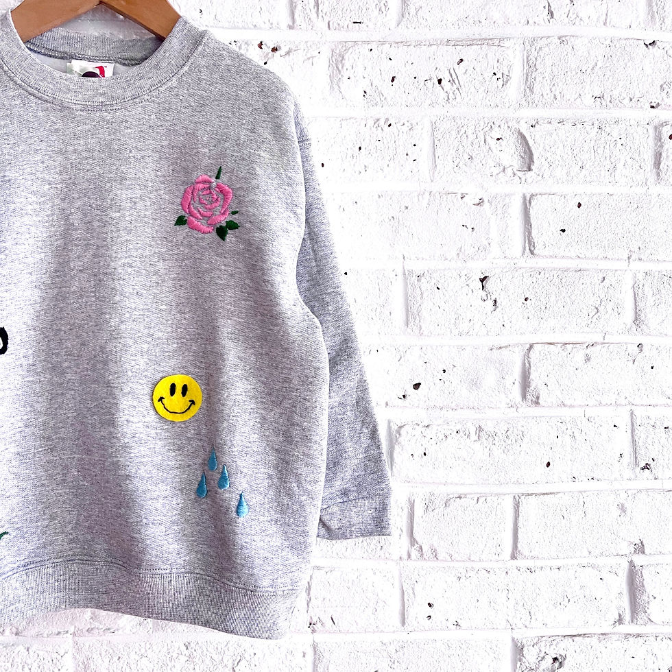 Thumbnail: Hand Embroidered Sweatshirt