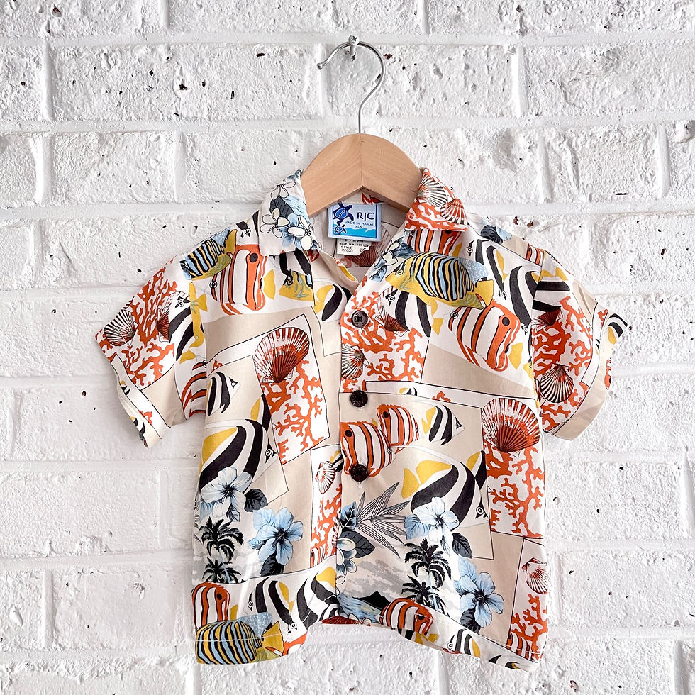 Thumbnail: Tropical Fish Hawaiian Shirt