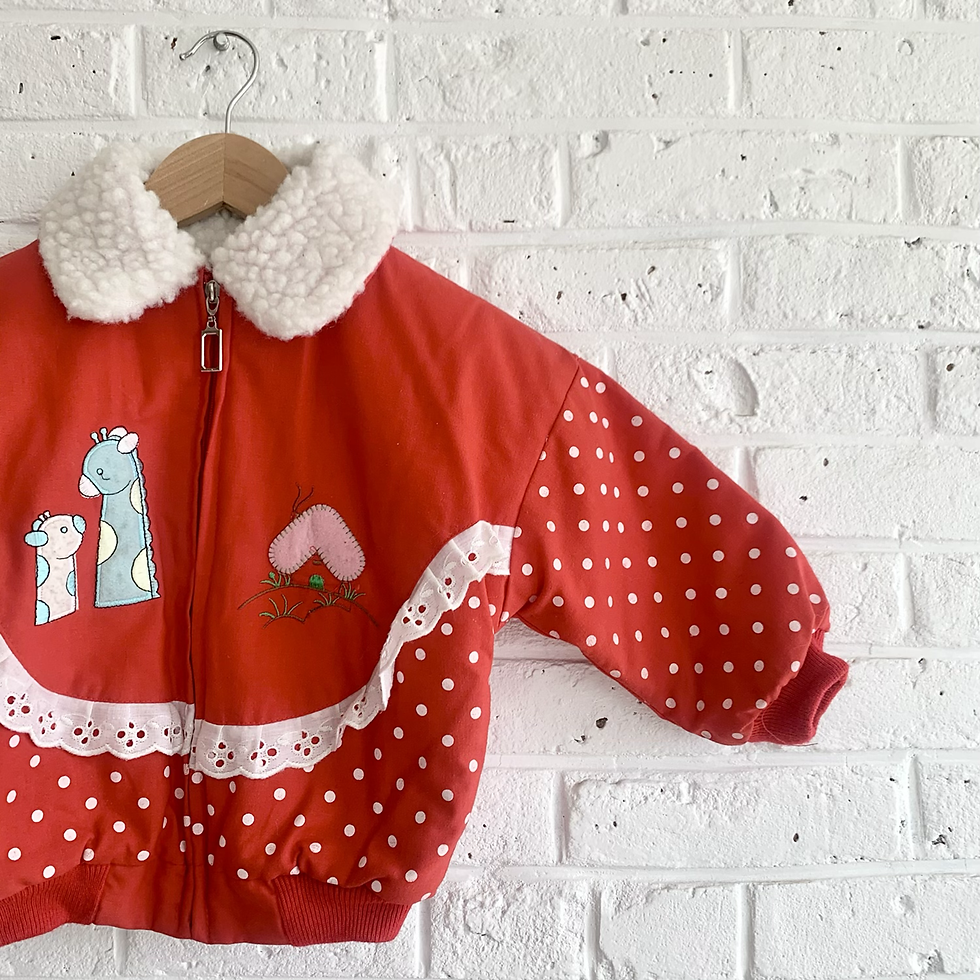 Thumbnail: Vintage Polkadot Jacket