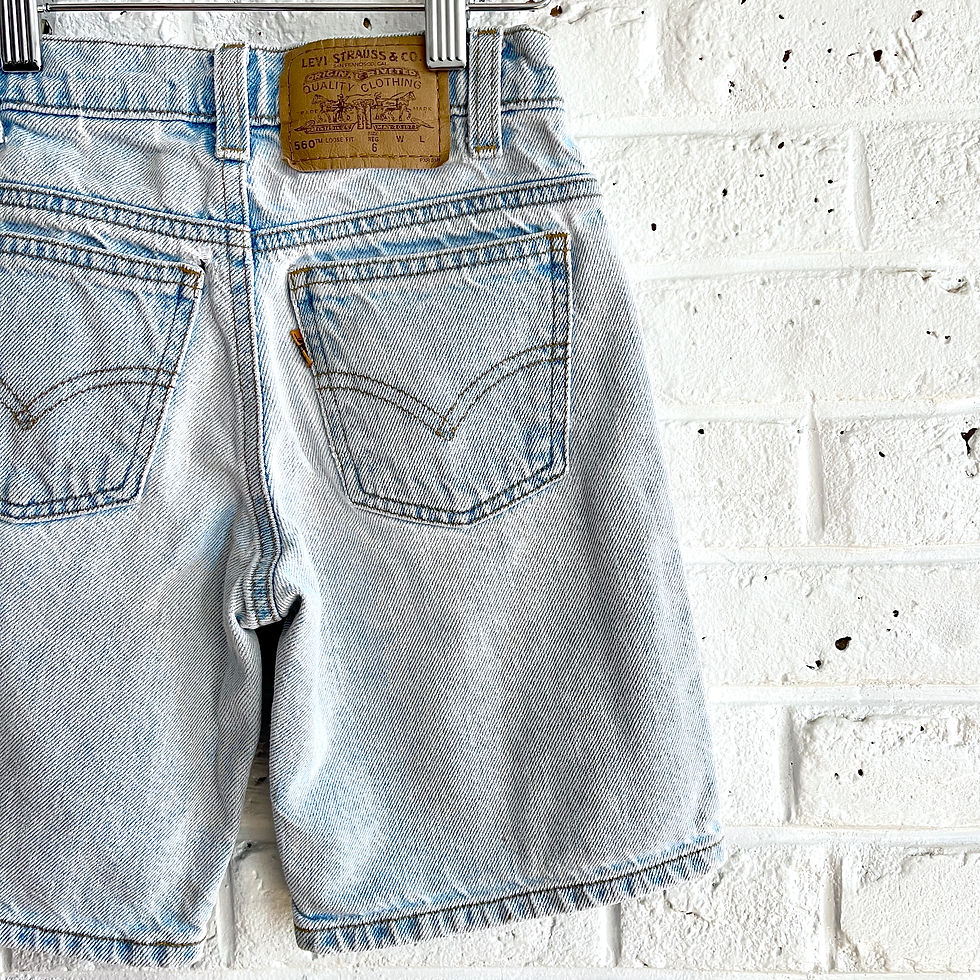 Thumbnail: Vintage '95 Orange Tab Levi's Jorts
