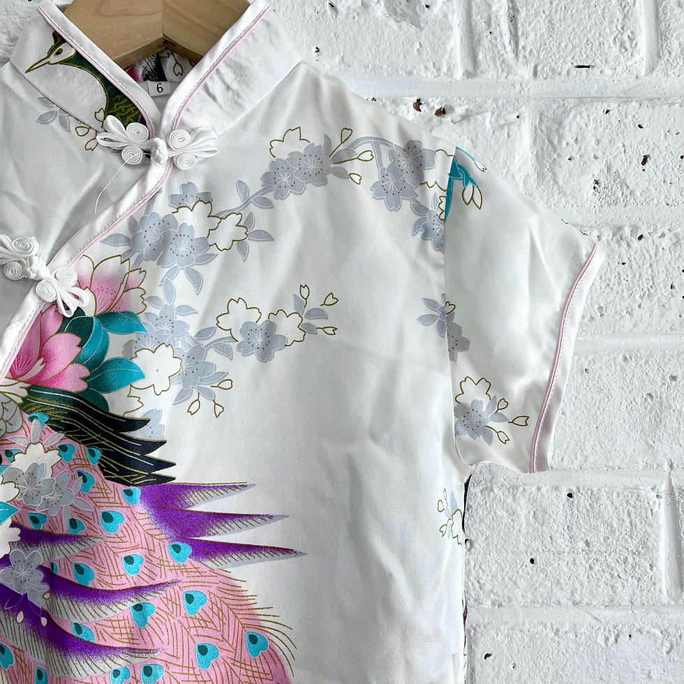 Thumbnail: Printed Cheongsam Dress