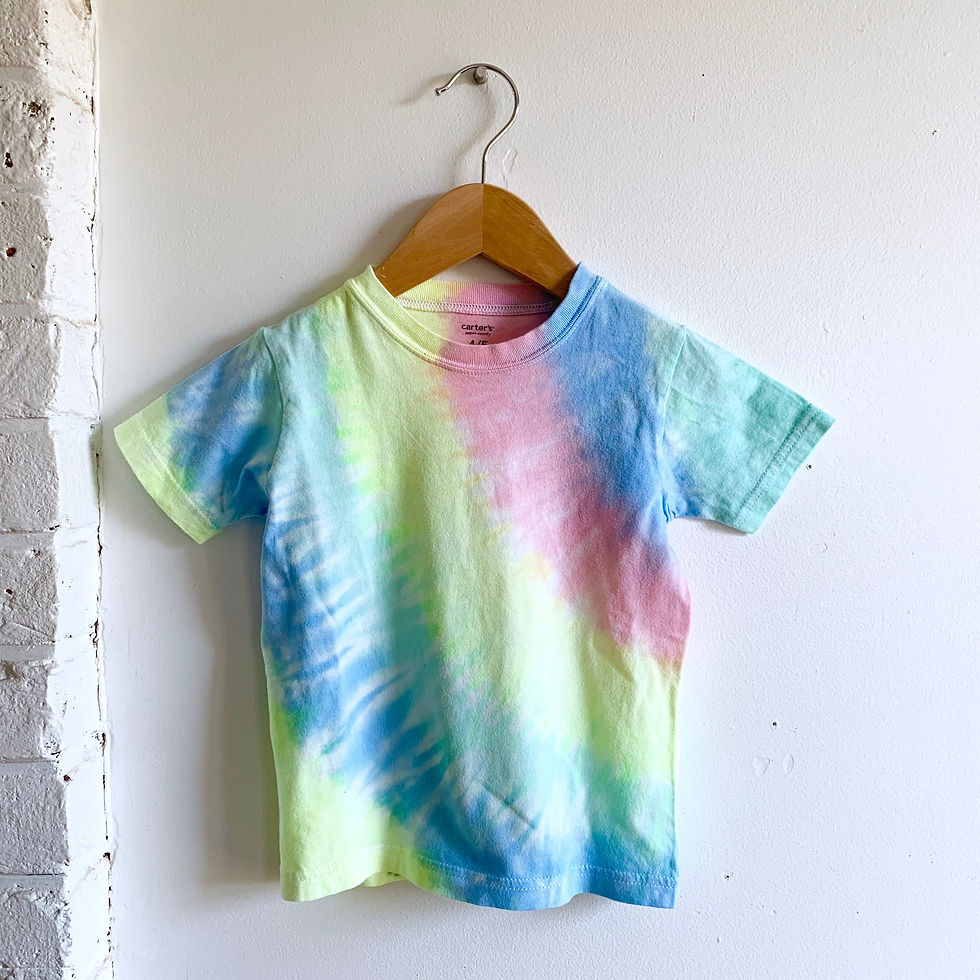 Thumbnail: Pastel Rainbow Tie Dye Tee