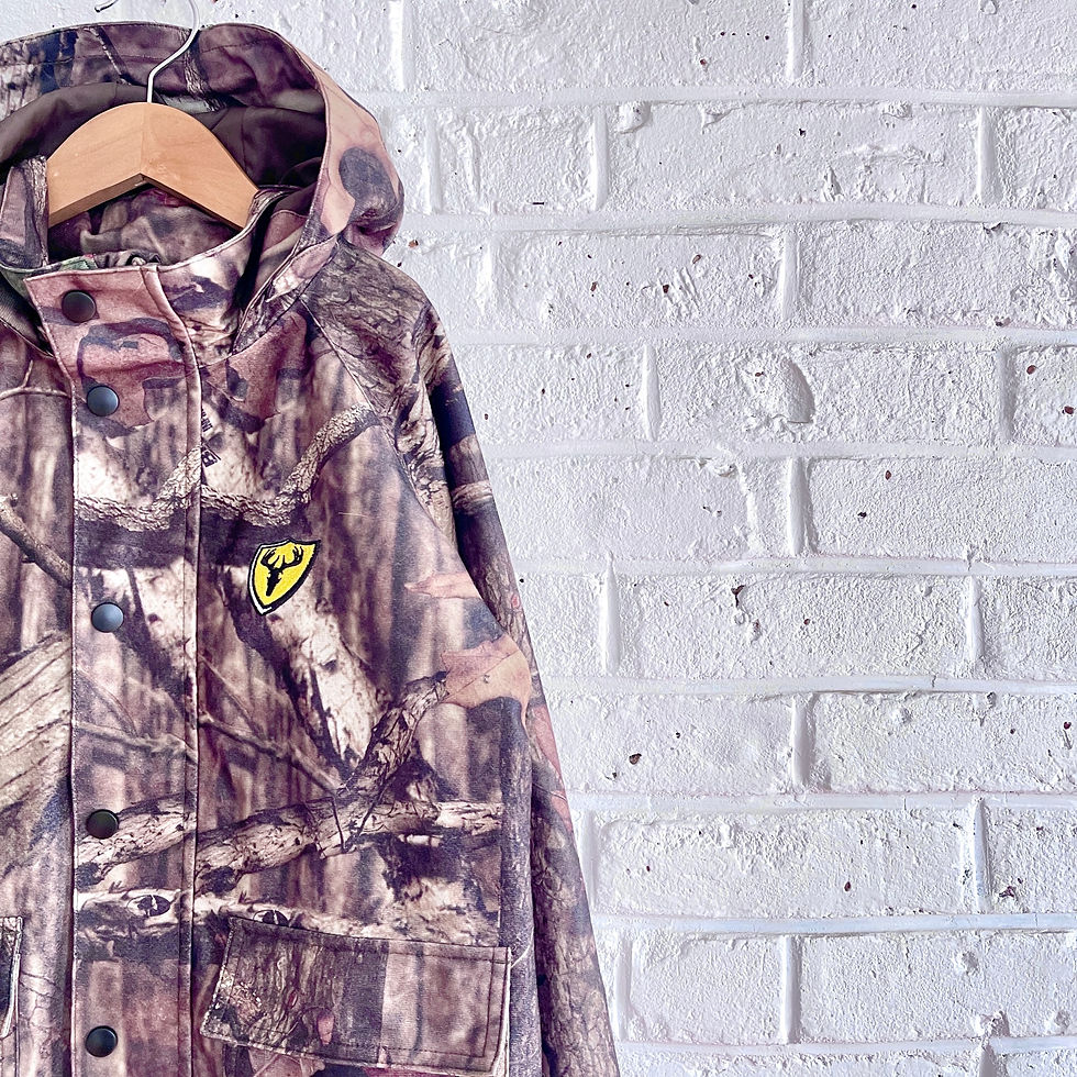 Thumbnail: Mossy Oak Lined Rain Parka