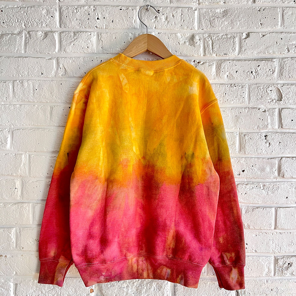 Thumbnail: "Summer Sunburst" Tie Dye Sweatshirt (M)
