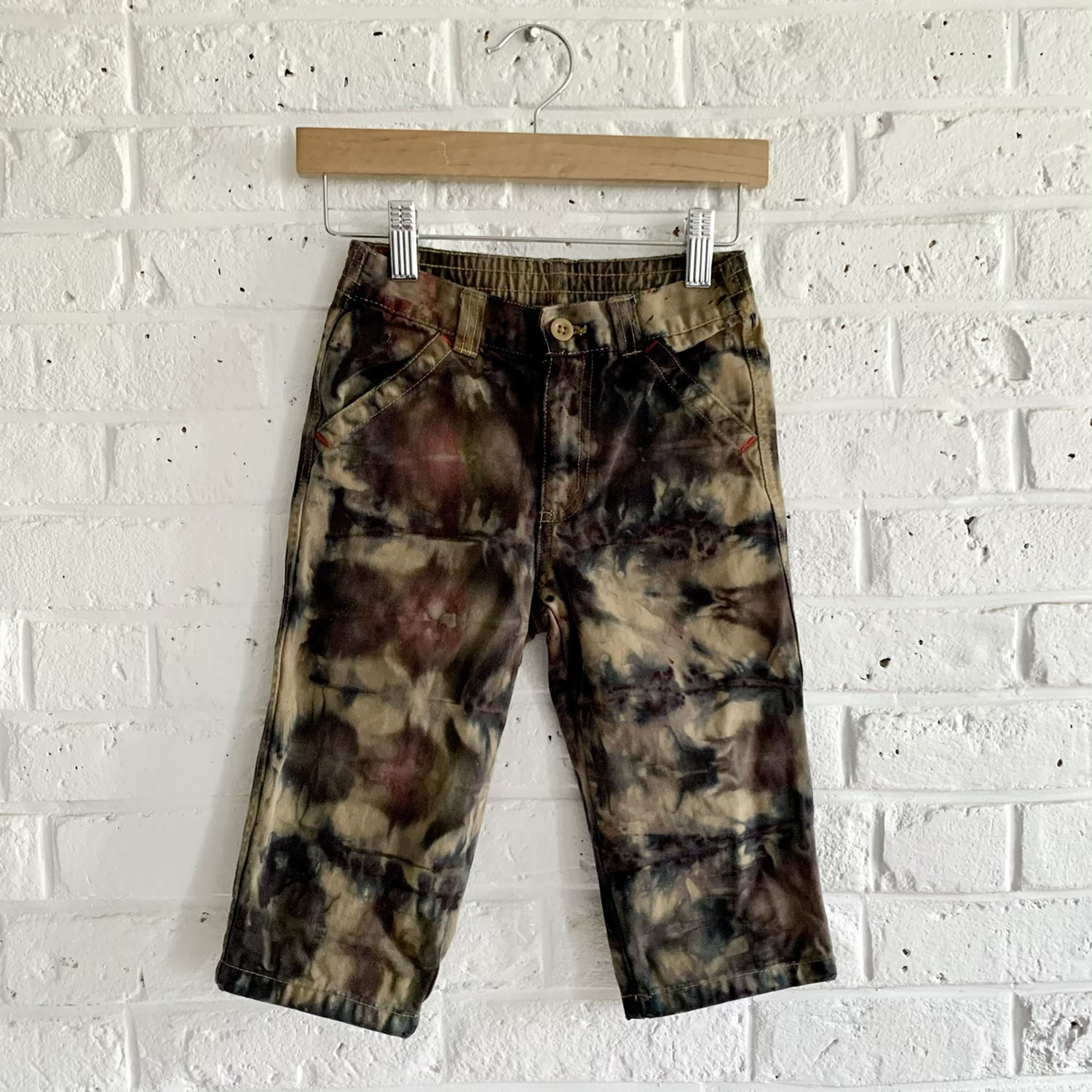 "Black Camo" Twill Trousers