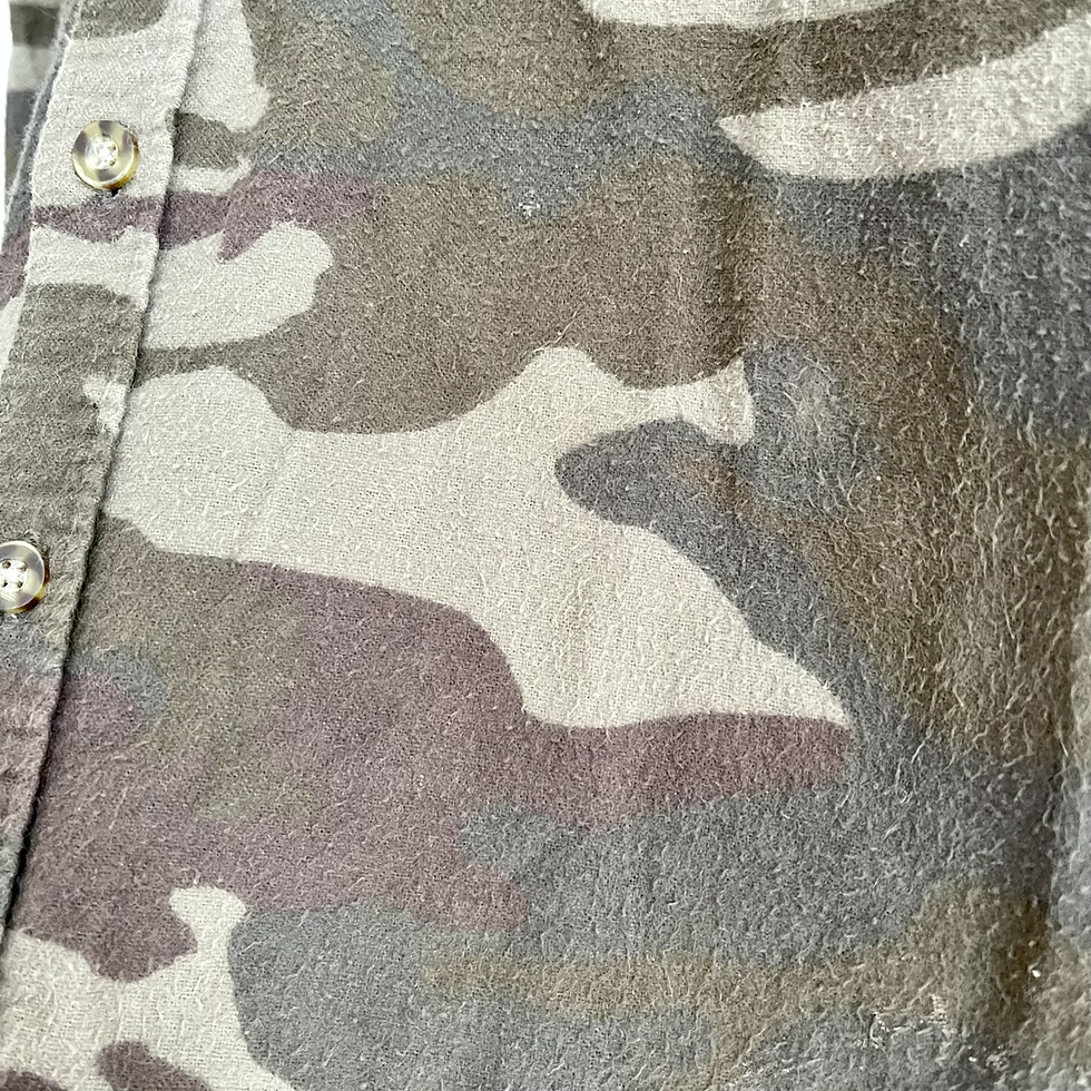 Thumbnail: Broken-in Camo Flannel