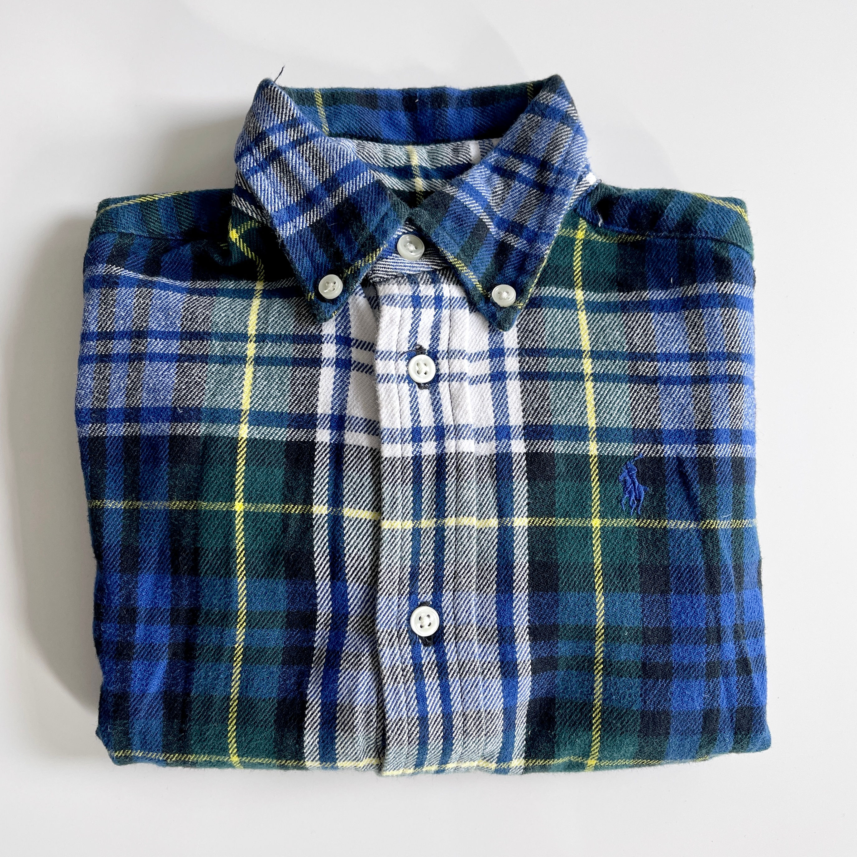 Polo Plaid Button-up
