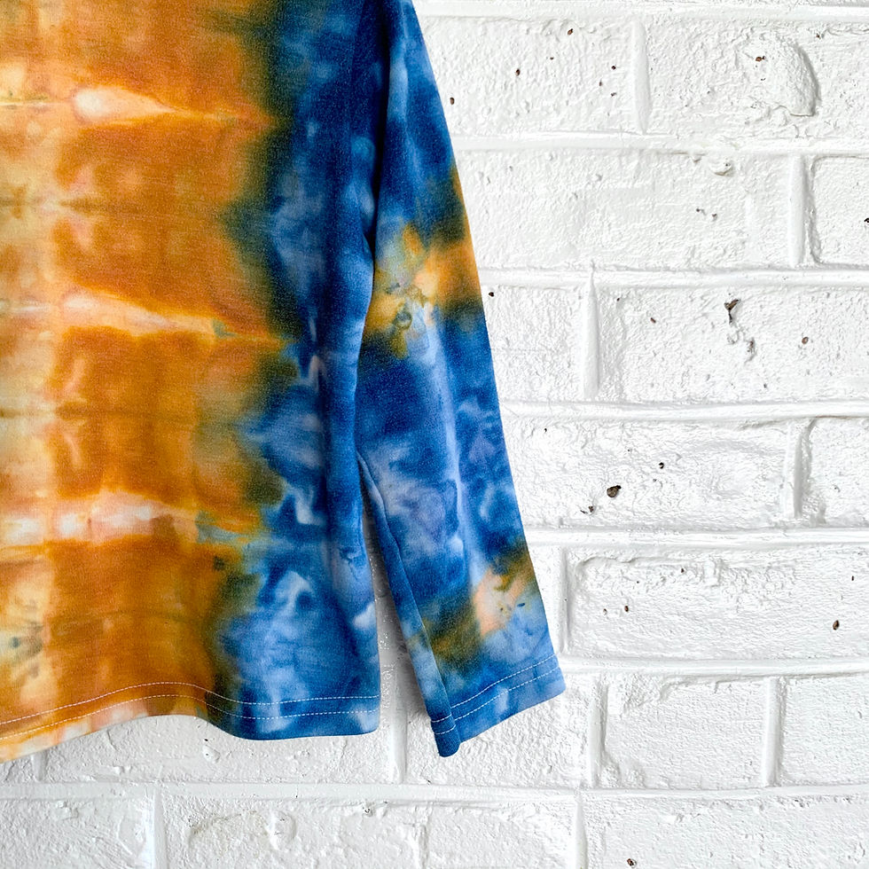 Thumbnail: Snakeskin Tie Dye Turtleneck
