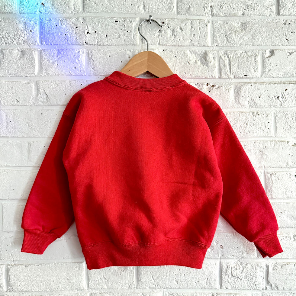 Thumbnail: Embroidered Rose Vintage Sweatshirt