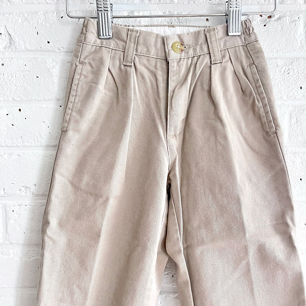 Thumbnail: Vintage Polo Pleated Trousers