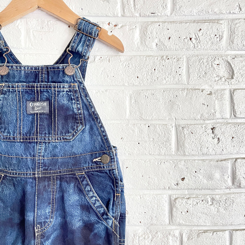 Thumbnail: Tie dye “Cloudy Midnight” Overall